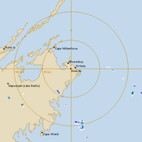 Live Gove Weather Radar - 128km - Rain Rate
