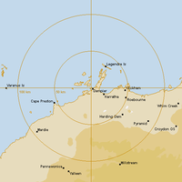 Live Dampier Weather Radar - 128km - Rain Rate