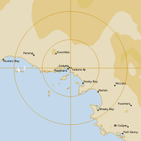 Live Ceduna Weather Radar - 128km - Rain Rate