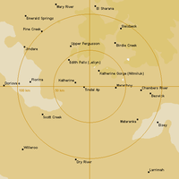 Live Katherine Weather Radar - 128km - Rain Rate