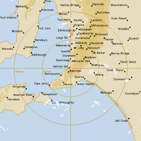 Live Sellicks Hill Weather Radar - 128km - Rain Rate