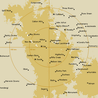 Live Mount Isa Weather Radar - 128km - Rain Rate
