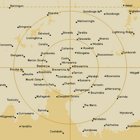Live Brewarrina Weather Radar - 128km - Rain Rate