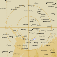 Live Rainbow Weather Radar - 128km - Rain Rate