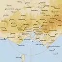 Live Melbourne Weather Radar - 256km - Rain Rate