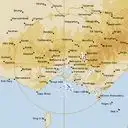 Live Melbourne Weather Radar - 256km - Rain Rate