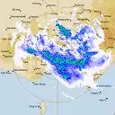 Live Melbourne Weather Radar - 256km - Rain Rate