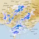 Live Melbourne Weather Radar - 256km - Rain Rate