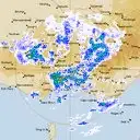 Live Melbourne Weather Radar - 256km - Rain Rate