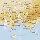 Live Melbourne Weather Radar - 256km - Rain Rate