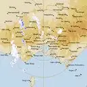 Live Melbourne Weather Radar - 256km - Rain Rate