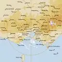 Live Melbourne Weather Radar - 256km - Rain Rate