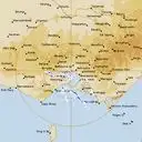 Live Melbourne Weather Radar - 256km - Rain Rate