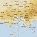 Live Melbourne Weather Radar - 256km - Rain Rate
