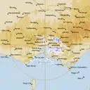 Live Melbourne Weather Radar - 256km - Rain Rate
