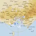 Live Melbourne Weather Radar - 256km - Rain Rate