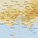 Live Melbourne Weather Radar - 256km - Rain Rate
