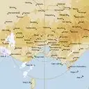 Live Melbourne Weather Radar - 256km - Rain Rate