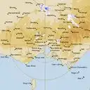 Live Melbourne Weather Radar - 256km - Rain Rate