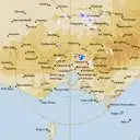 Live Melbourne Weather Radar - 256km - Rain Rate