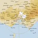 Live Melbourne Weather Radar - 256km - Rain Rate