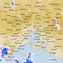 Live Melbourne Weather Radar - 128km - Rain Rate