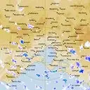 Live Melbourne Weather Radar - 128km - Rain Rate