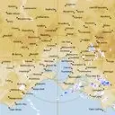 Live Melbourne Weather Radar - 128km - Rain Rate