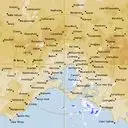 Live Melbourne Weather Radar - 128km - Rain Rate