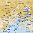 Live Melbourne Weather Radar - 128km - Rain Rate