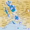 Live Melbourne Weather Radar - 128km - Rain Rate