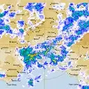 Live Melbourne Weather Radar - 128km - Rain Rate