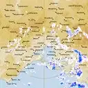 Live Melbourne Weather Radar - 128km - Rain Rate