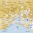Live Melbourne Weather Radar - 128km - Rain Rate