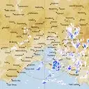 Live Melbourne Weather Radar - 128km - Rain Rate