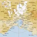 Live Melbourne Weather Radar - 128km - Rain Rate
