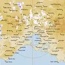 Live Melbourne Weather Radar - 128km - Rain Rate