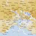 Live Melbourne Weather Radar - 128km - Rain Rate
