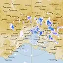 Live Melbourne Weather Radar - 128km - Rain Rate