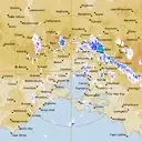Live Melbourne Weather Radar - 128km - Rain Rate