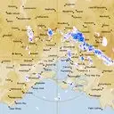 Live Melbourne Weather Radar - 128km - Rain Rate