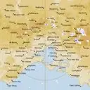 Live Melbourne Weather Radar - 128km - Rain Rate