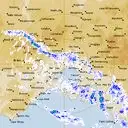 Live Melbourne Weather Radar - 128km - Rain Rate