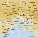 Live Melbourne Weather Radar - 128km - Rain Rate