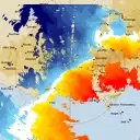 Live Melbourne Weather Radar - 128km - Doppler Wind