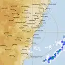 Live Wollongong Weather Radar - 128km - Rain Rate