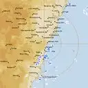 Live Wollongong Weather Radar - 128km - Rain Rate