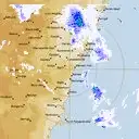 Live Wollongong Weather Radar - 128km - Rain Rate