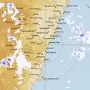 Live Wollongong Weather Radar - 128km - Rain Rate