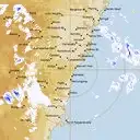 Live Wollongong Weather Radar - 128km - Rain Rate